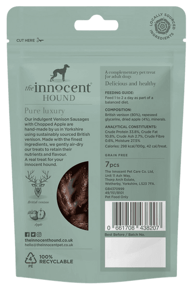 Venison Sausages makupalat, 7 kpl, view: 1