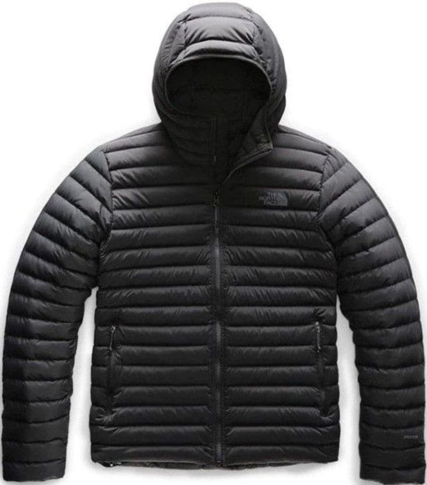 Stretch Down Hoodie -untuvatakki, musta, view: 0