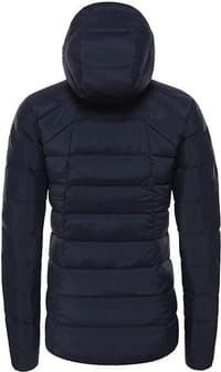 Stretch Down Hoodie -naisten untuvatakki, tummansininen - view: 1