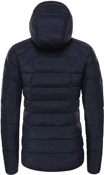 Stretch Down Hoodie -naisten untuvatakki, tummansininen, view: 1