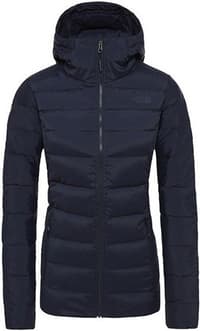 Stretch Down Hoodie -naisten untuvatakki, tummansininen - view: 0