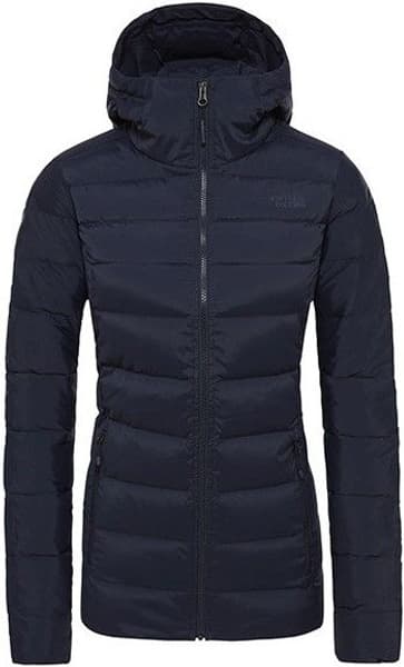 Stretch Down Hoodie -naisten untuvatakki, tummansininen, view: 0