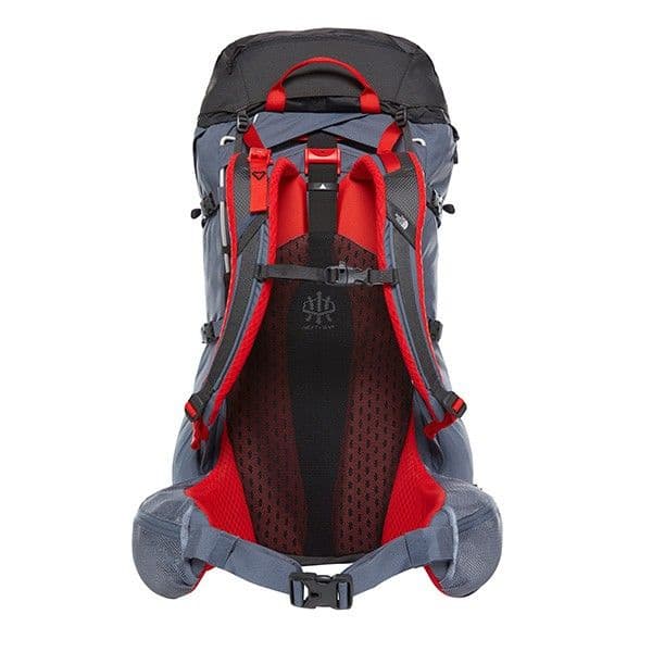 Terra -rinkka, 65 l, harmaa/punainen, view: 2