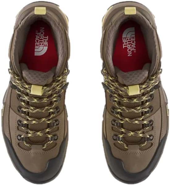 Crestvale Futurelight -naisten vaelluskengät, ruskea/keltainen, view: 1