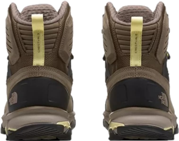 Crestvale Futurelight -naisten vaelluskengät, ruskea/keltainen, view: 2