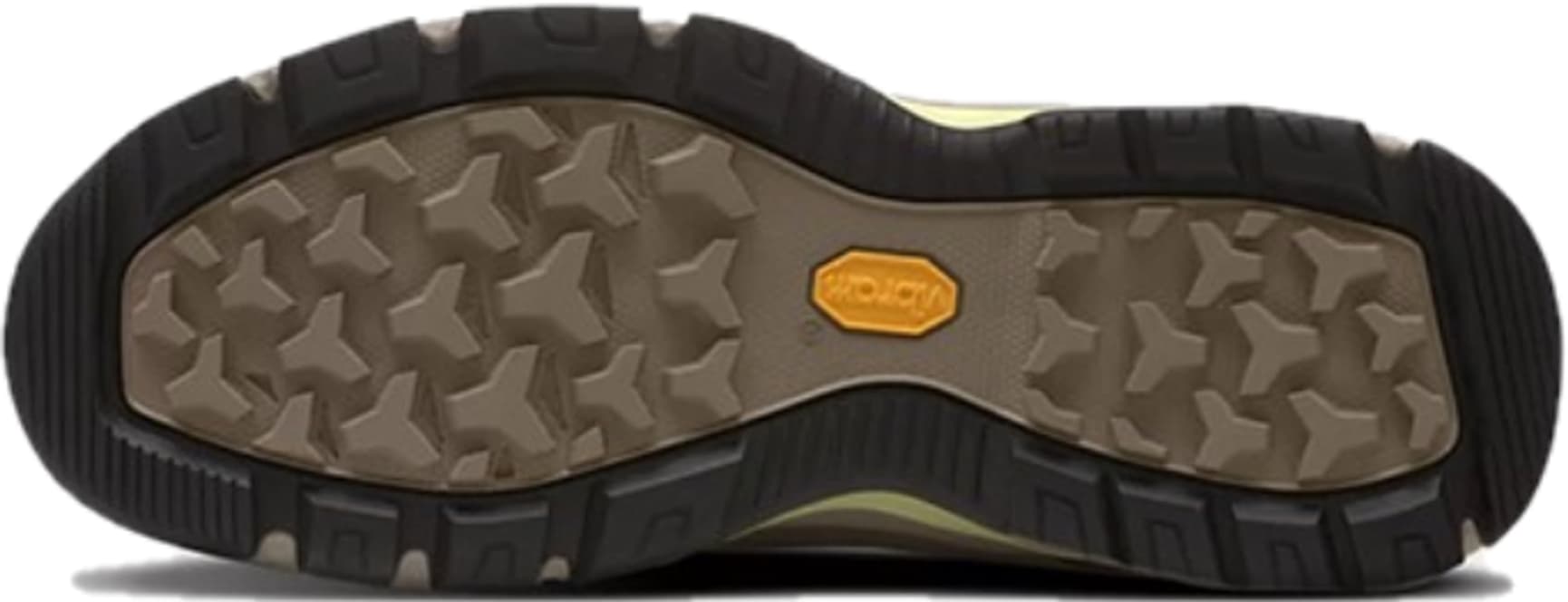 Crestvale Futurelight -naisten vaelluskengät, ruskea/keltainen, view: 3