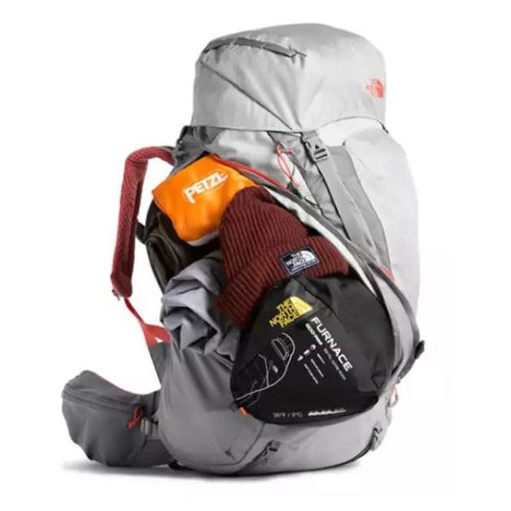 Terra -naisten rinkka, 55 l, harmaa/tummanharmaa, view: 4