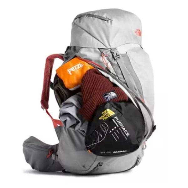 Terra -naisten rinkka, 55 l, harmaa/tummanharmaa, view: 4