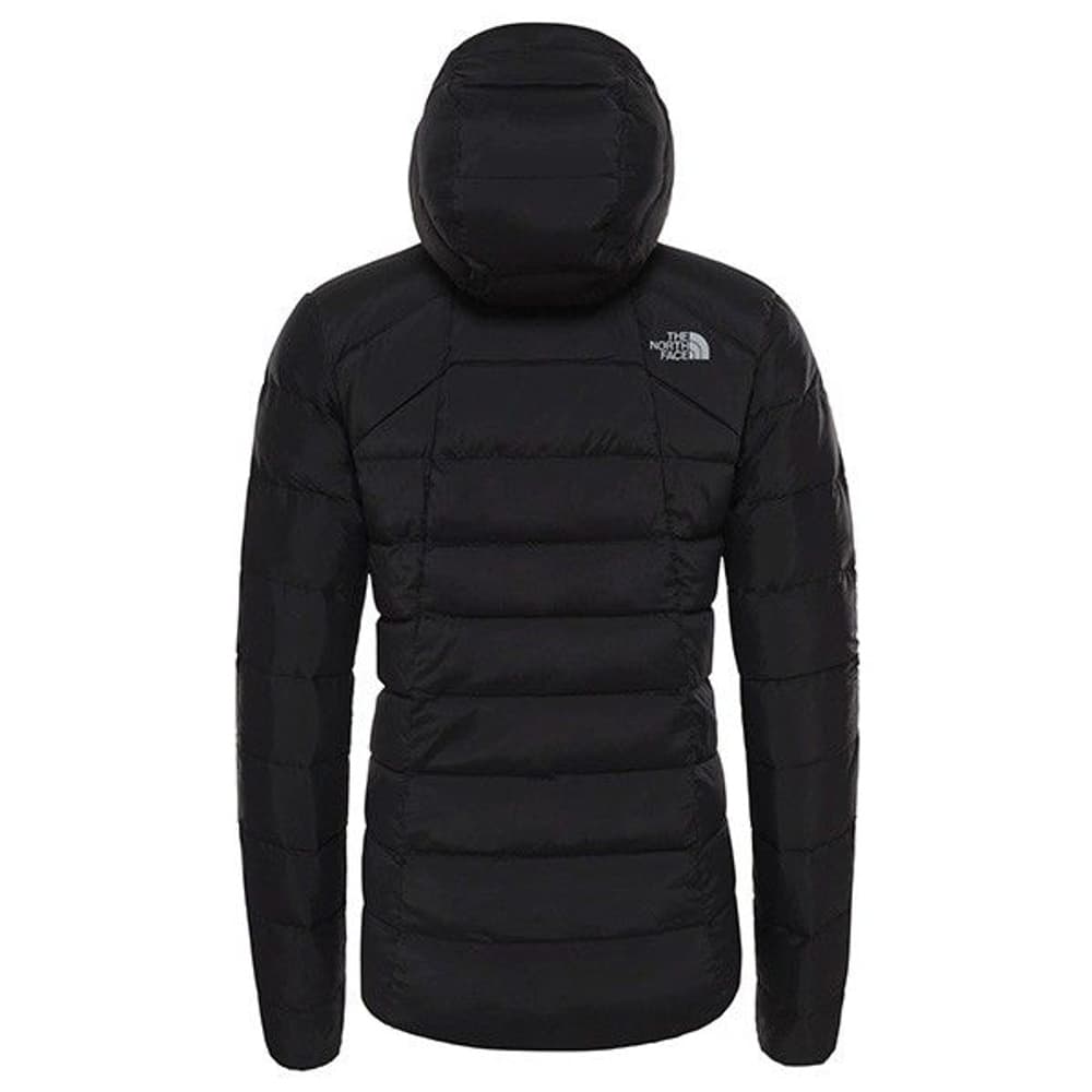 Stretch Down Hoodie -naisten untuvatakki, musta, view: 1