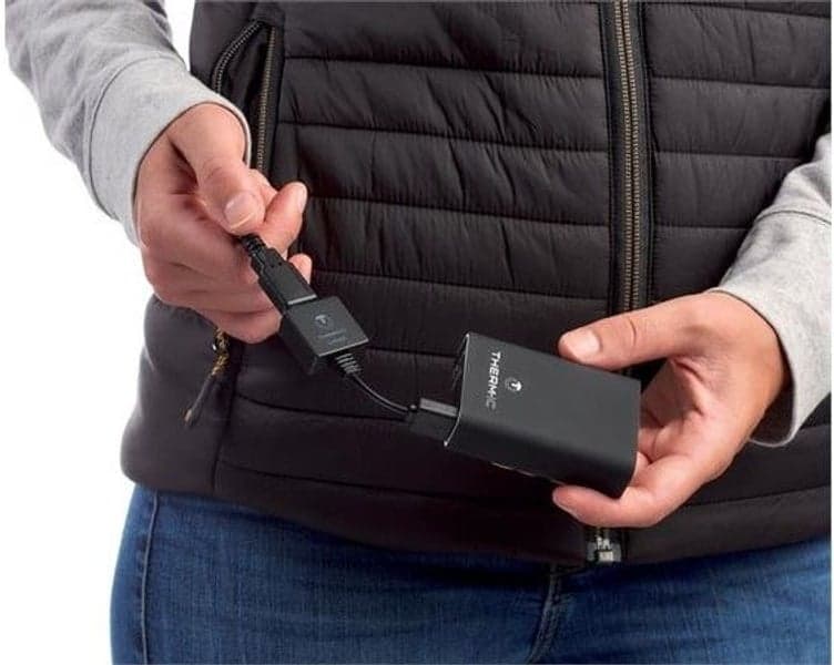 Therm-Ic Power Vest Heat Men Harmaa, view: 2