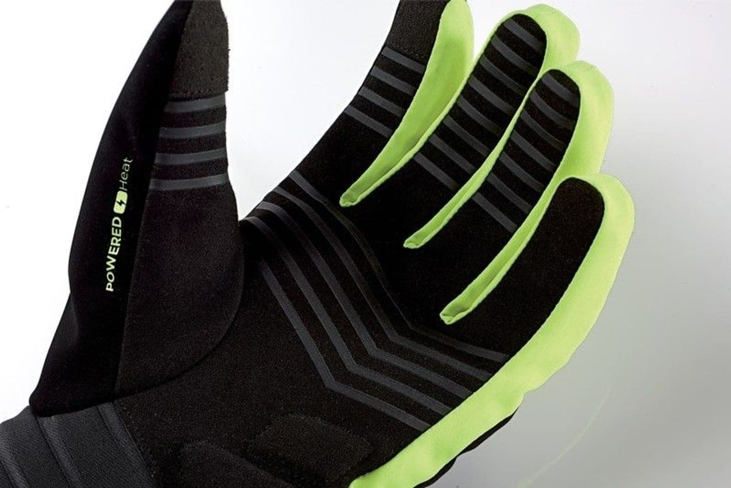 Gloves Ultra Heat Boost lämpöhanskat, Light Black/Yellow, view: 3