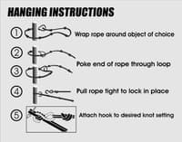 Ticket to The Moon Hammock -kiinnitysköysipussi - view: 4