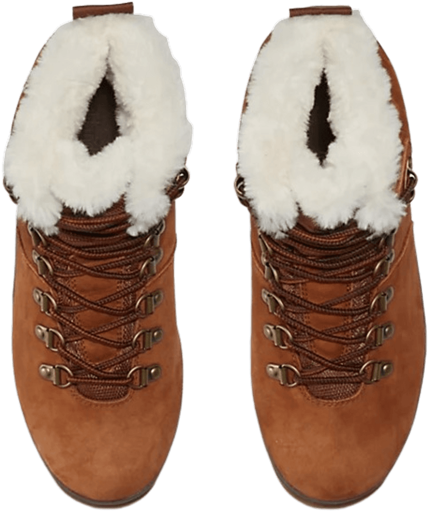 Euro Hiker WP Fur Lined naisten kengät, Saddle, view: 3