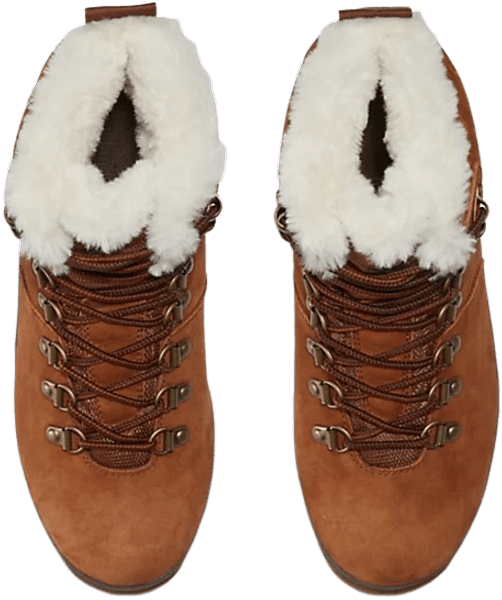 Euro Hiker WP Fur Lined naisten kengät, Saddle, view: 3