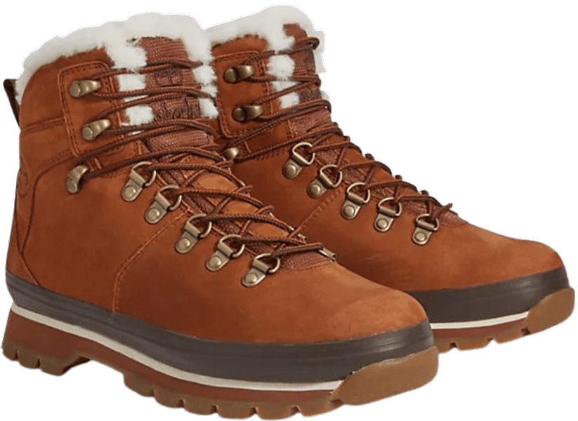 Euro Hiker WP Fur Lined naisten kengät, Saddle, view: 1