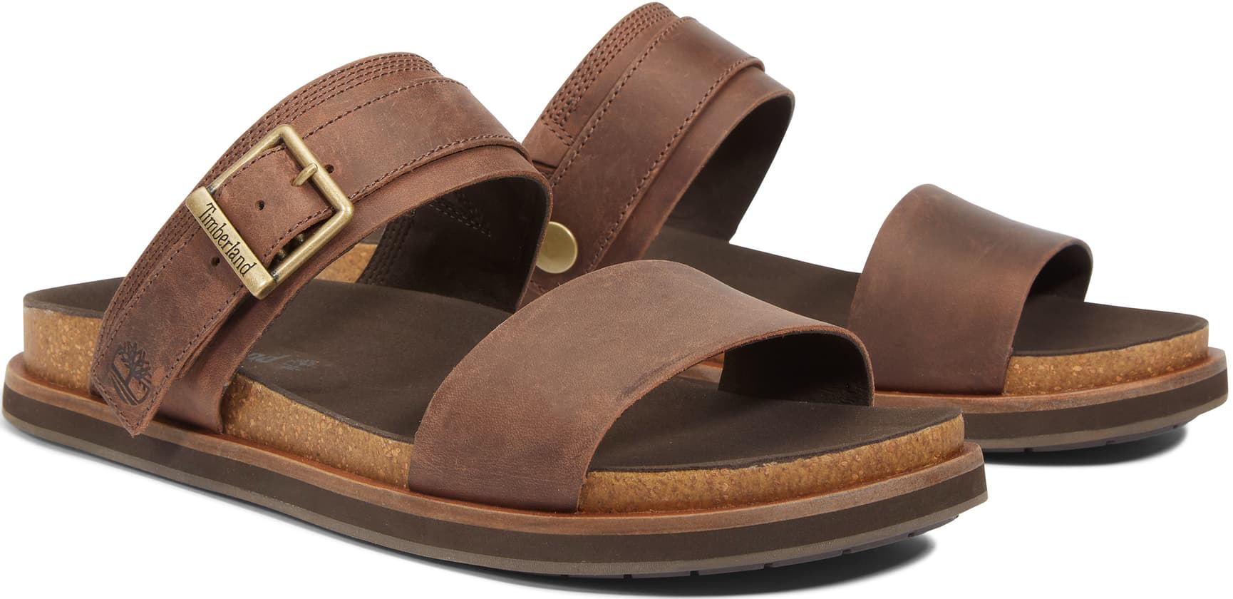 Amalfi Vibes 2 Strap Sandal sandaalit, Soil, view: 1