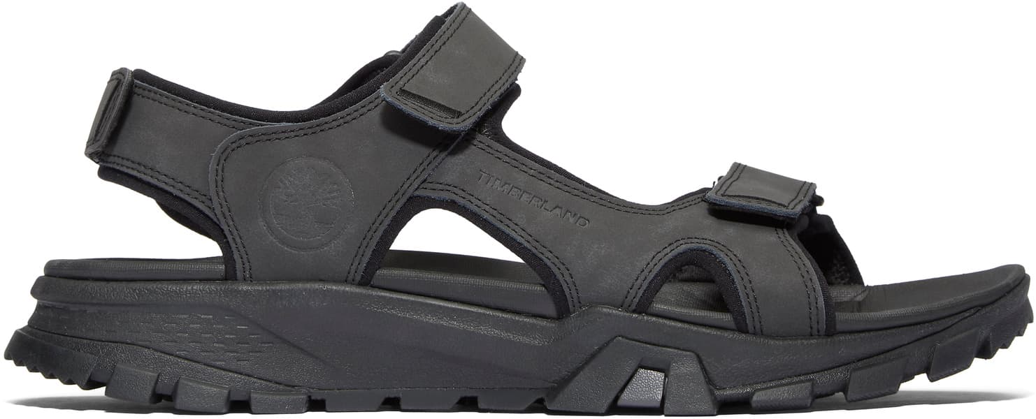 Lincoln Peak 2 Strap Sandal sandaalit, Jet Black, view: 0