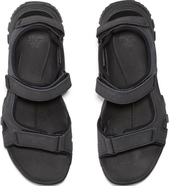 Lincoln Peak 2 Strap Sandal sandaalit, Jet Black, view: 3