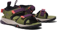 Womens Lincoln Peak 2 Strap Sandal Md naisten sandaalit, Grn Leather - view: 2