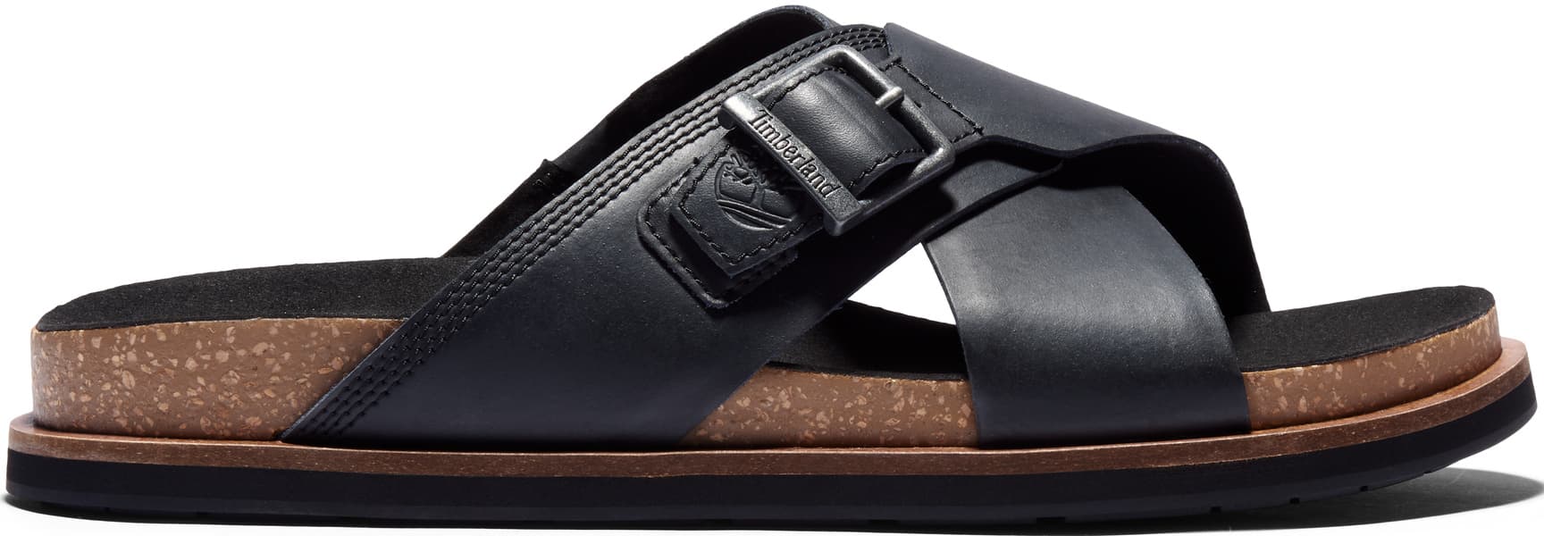 Amalfi Vibes Cross Strap Sandal sandaalit, Jet Black, view: 0