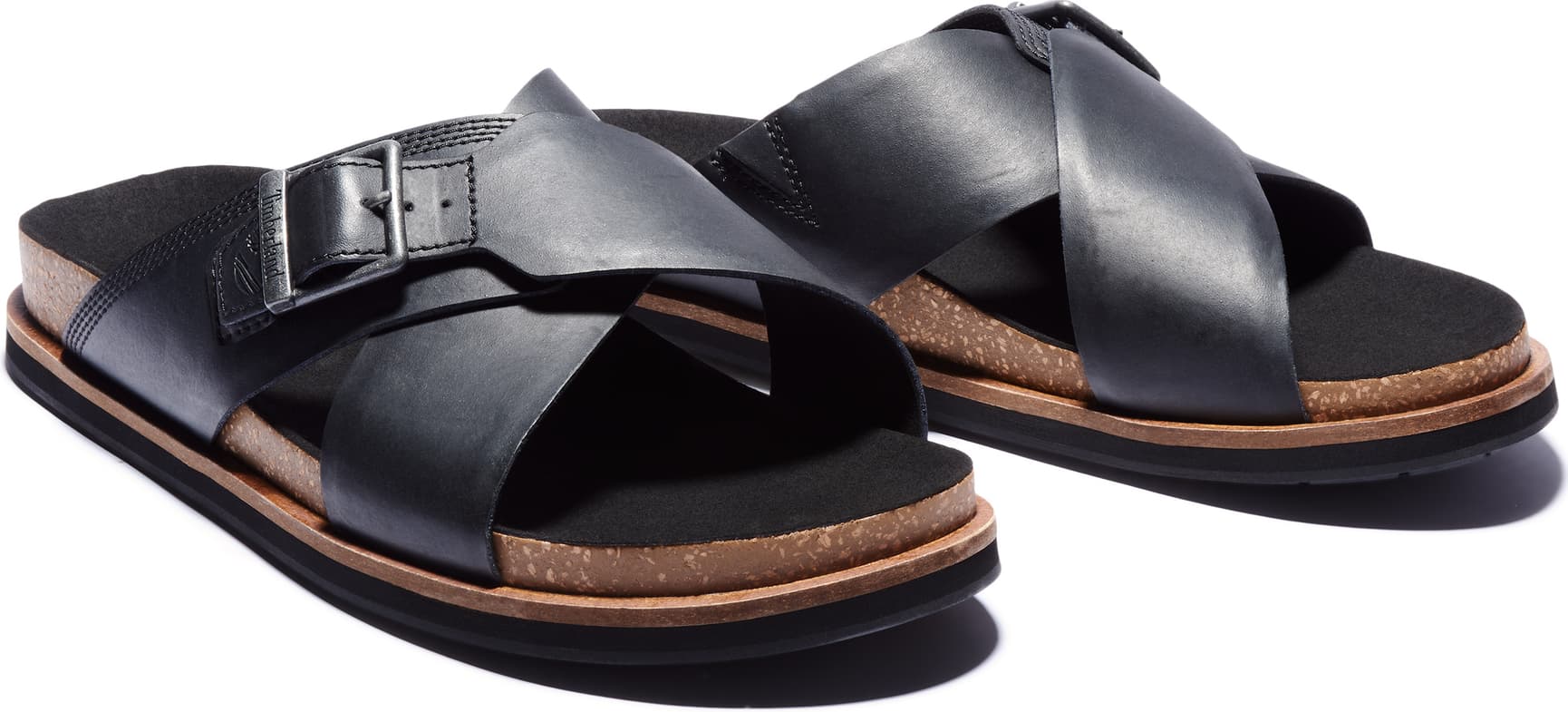Amalfi Vibes Cross Strap Sandal sandaalit, Jet Black, view: 2