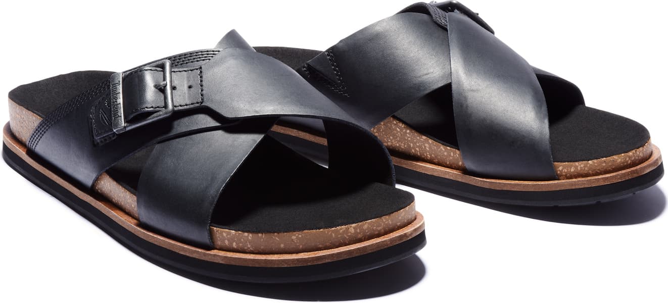 Amalfi Vibes Cross Strap Sandal sandaalit, Jet Black, view: 2