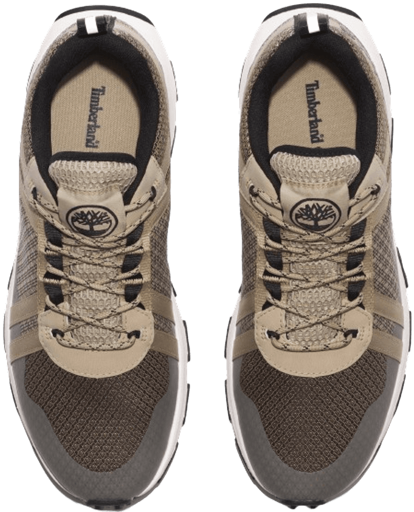 Windsor Trail Low Lace Up Sneaker kengät, Lt Brown Mesh, view: 5