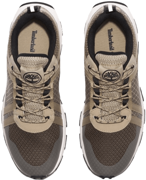 Windsor Trail Low Lace Up Sneaker kengät, Lt Brown Mesh, view: 5