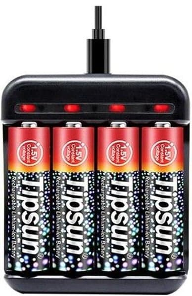 1.5V AA ladattava akkupaketti, Lithium-ion, view: 0