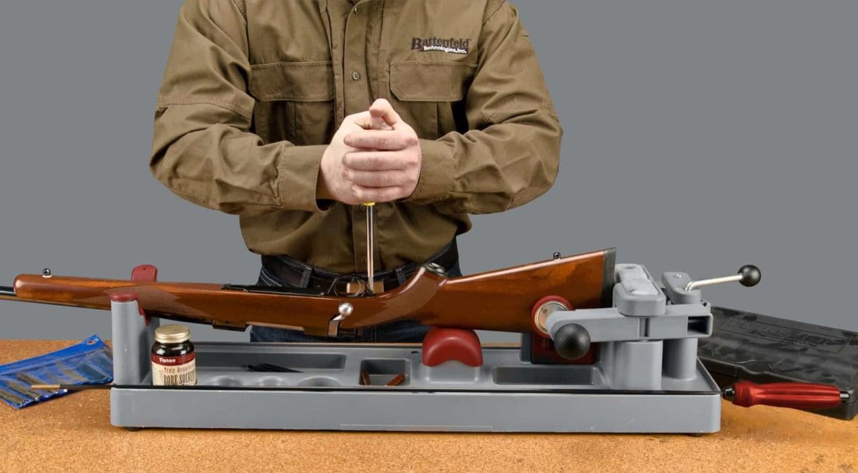 Gun Vise Aseen Huoltopenkki, view: 5