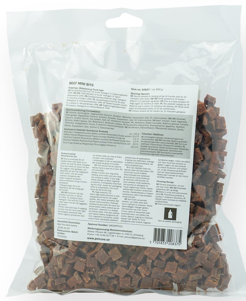 Mini Bits Beef 350 g, view: 2