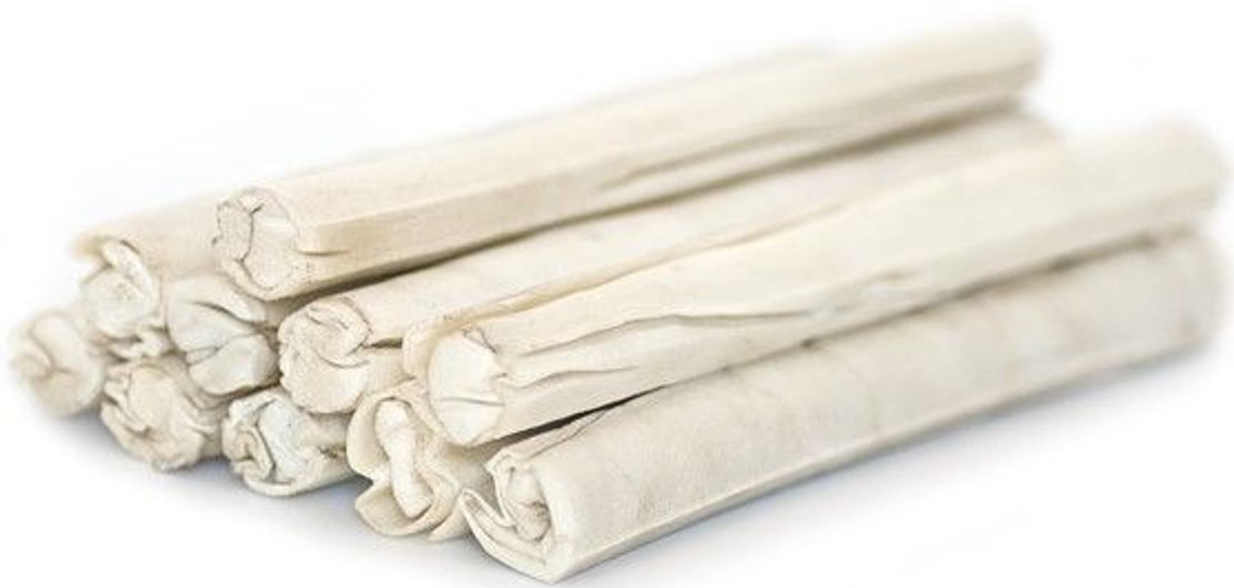 Pressed Sticks White puruluut, 20 x 2 cm, 10 kpl, view: 0