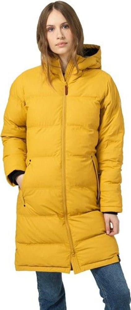 Lumi Coat naisten pitkä talvitakki, keltainen, view: 2