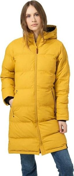 Lumi Coat naisten pitkä talvitakki, keltainen, view: 2