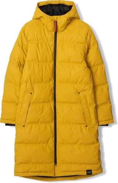 Lumi Coat naisten pitkä talvitakki, keltainen, view: 0