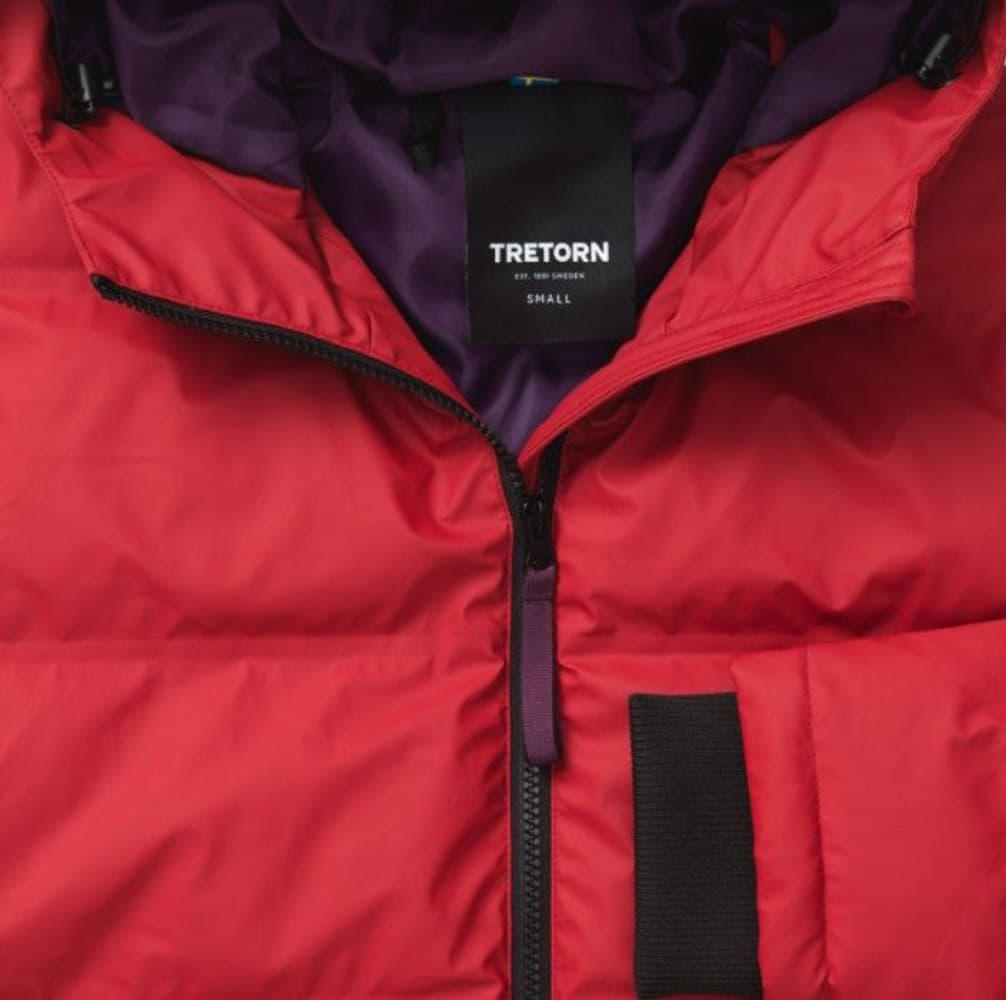 Lumi Coat naisten pitkä talvitakki, punainen, view: 2