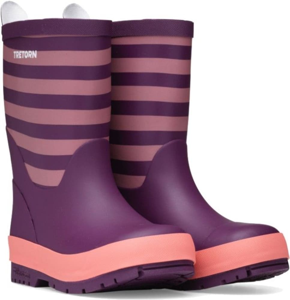 Kids Gränna lasten kumisaappaat, violetti/vaaleanpunainen, view: 0