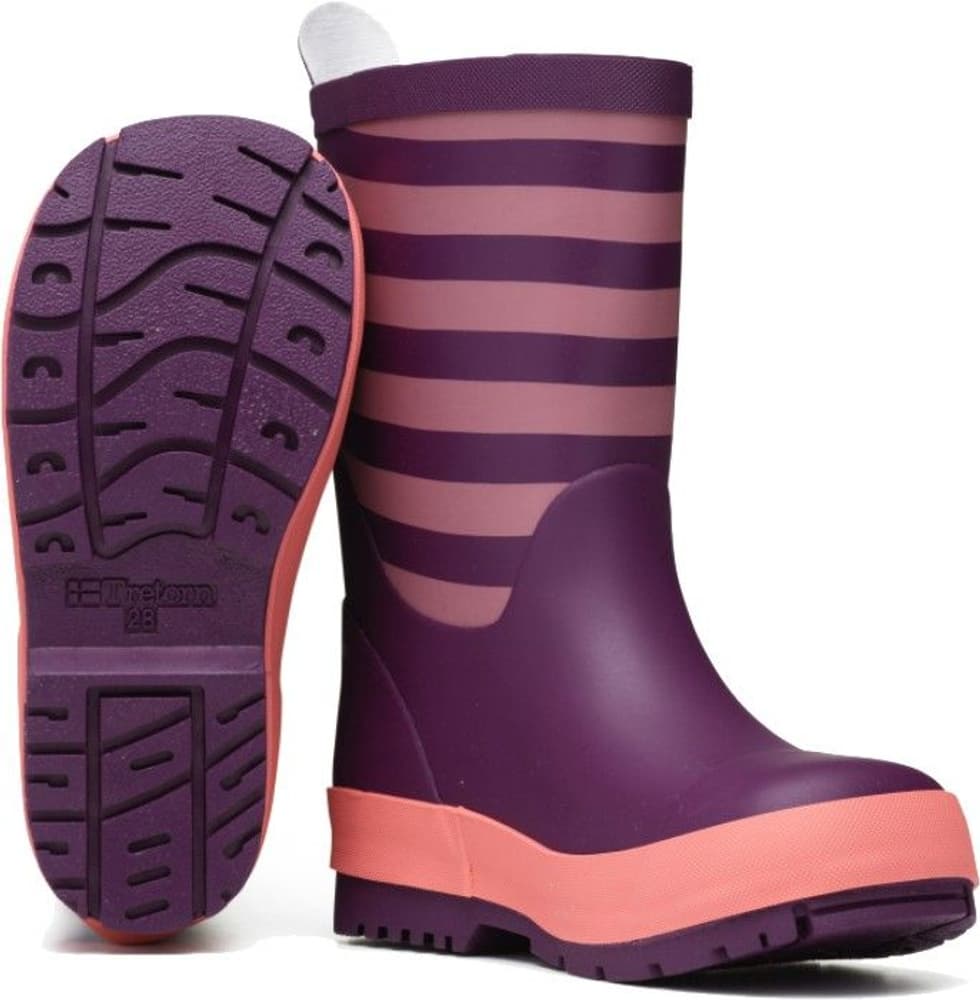 Kids Gränna lasten kumisaappaat, violetti/vaaleanpunainen, view: 2