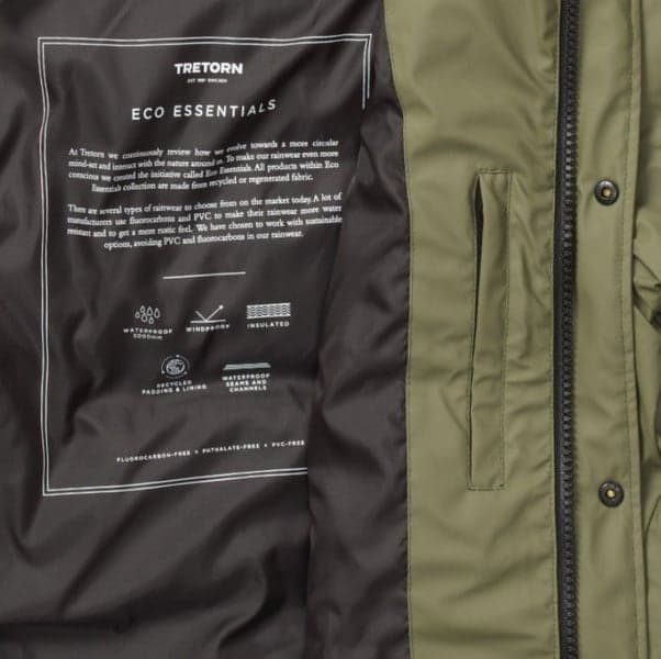 Osta Baffle Jacket talvitakki, unisex, vihreä https://www