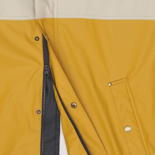 Wings Plus Eco naisten sadetakki, Navy/Sand/Harvest, view: 2