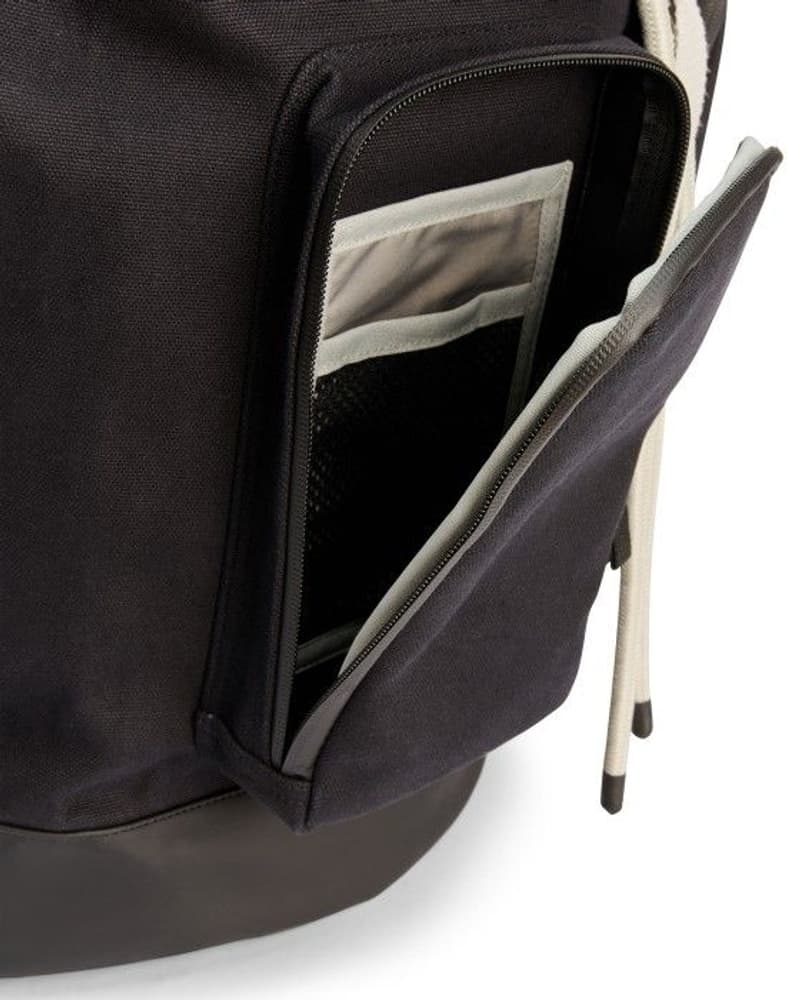 Bjäre päiväreppu, musta/vaaleanruskea, view: 2