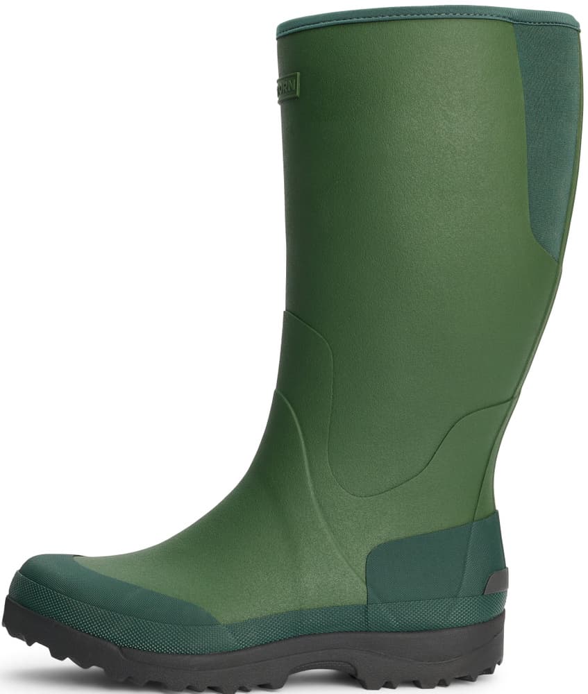 Terräng Lutum Unisex kumisaappaat neopreenivuorilla, vihreä, view: 3