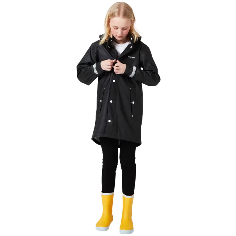 Wings Rainjacket Junior lasten sadetakki, musta, view: 3