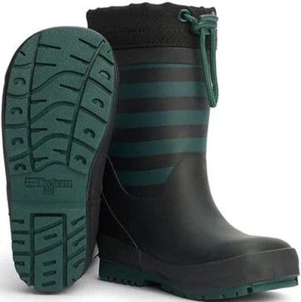 Gränna lasten talvisaappaat, musta/vihreä, view: 1