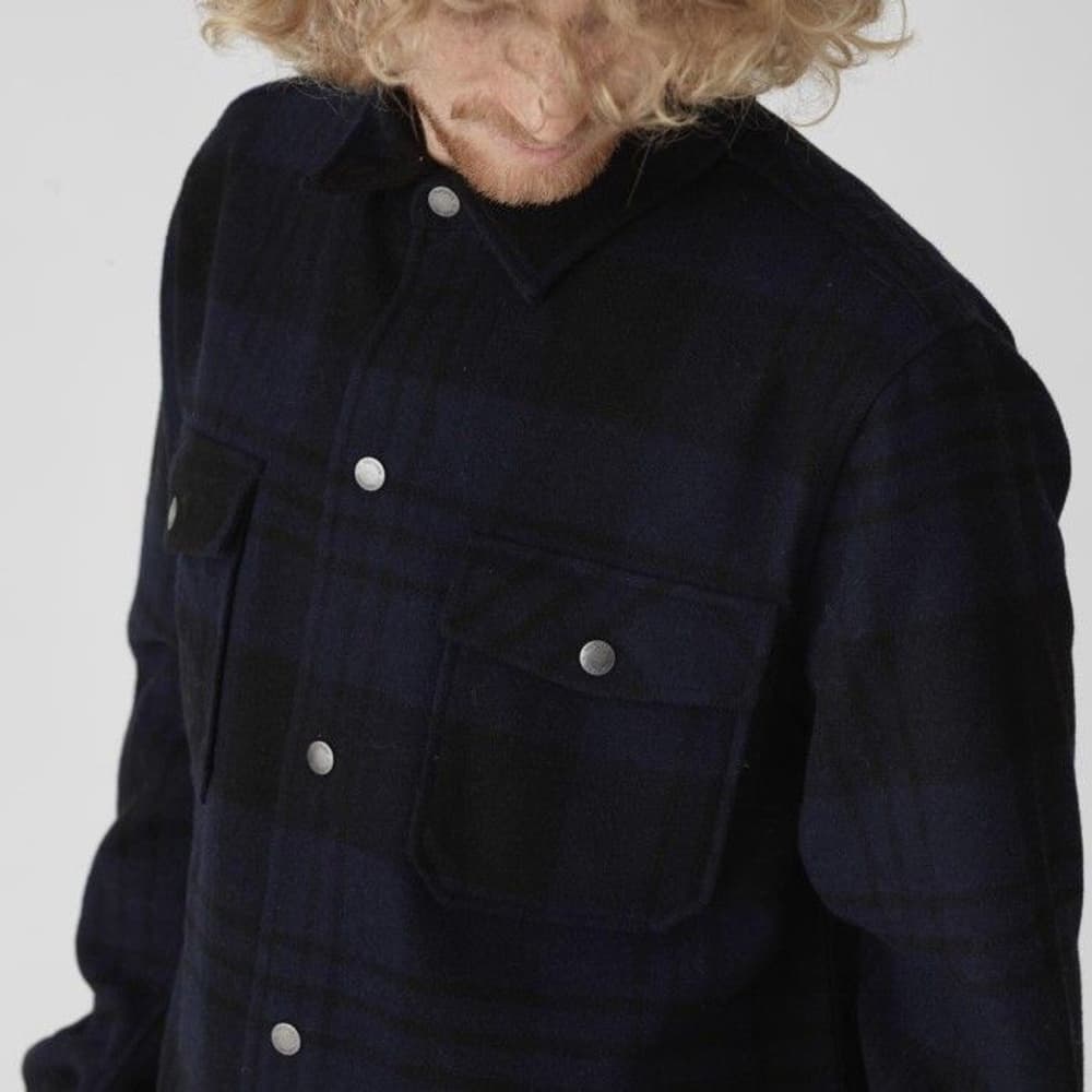 Sarek Trail Shirt pitkähihainen paita, sininen/musta, view: 2