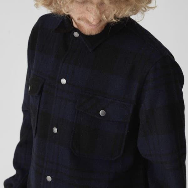 Sarek Trail Shirt pitkähihainen paita, sininen/musta, view: 2