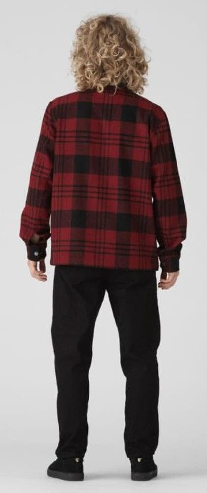 Sarek Trail Shirt pitkähihainen paita, punainen/musta, view: 4