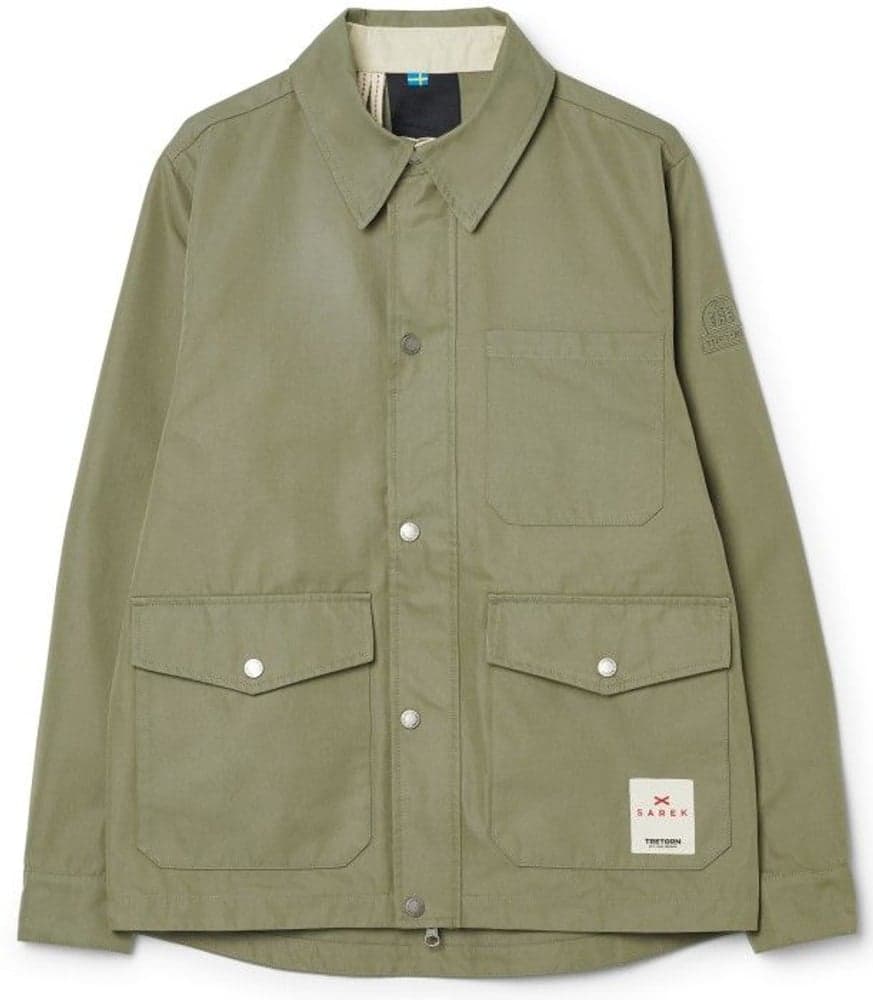 M's Sarek Shirt Jacket Field Green, view: 0