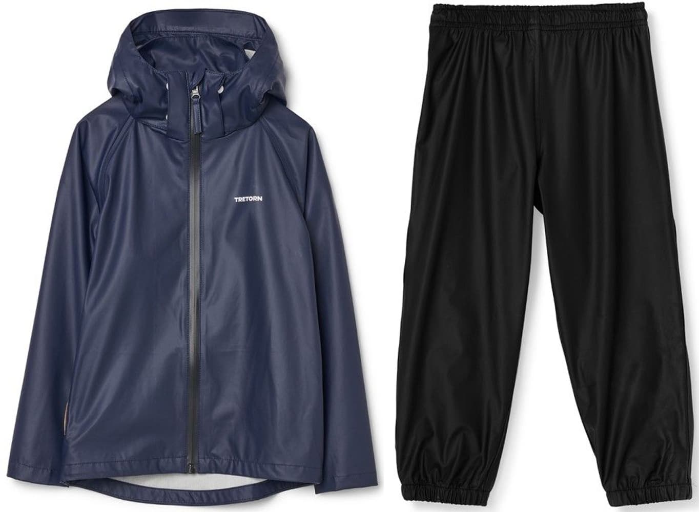 Kids Packable Rainset Navy, view: 0