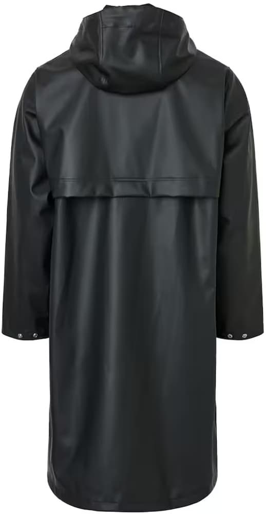 Wings Long Rain Jacket Unisex sadetakki, Jet Black, view: 1